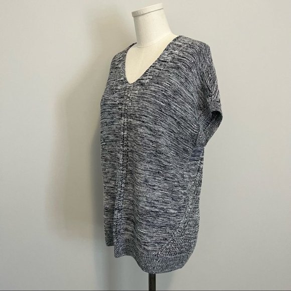 NWT Vince Short Sleeve Cotton Knit Sweater - Picture 8 of 15